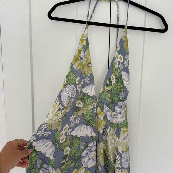 ASOS EDITION satin cami maxi dress in garden floral print - Picture 3 of 10
